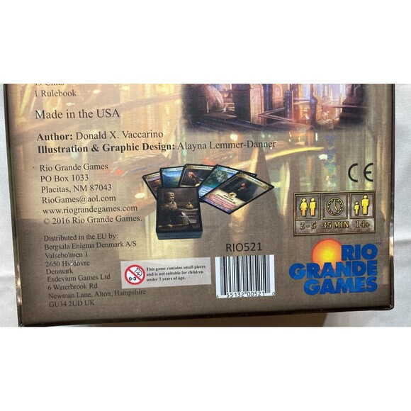 Temporum Alternate Realities Expansion Rio Grande Games 2016 New Factory Sealed - Picture 6 of 7